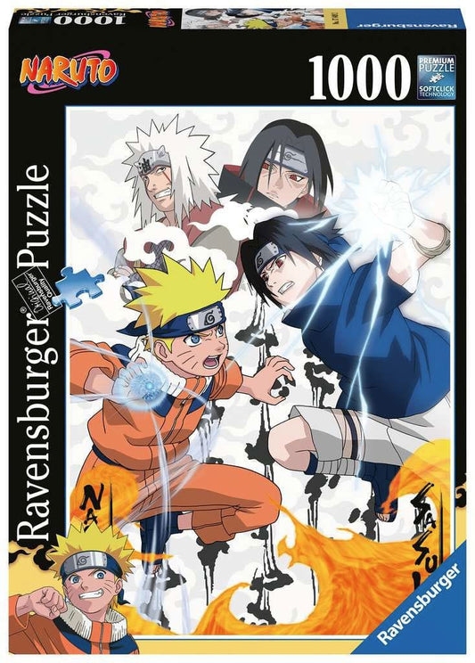 Naruto Jigsaw Puzzle Naruto vs. Sasuke (1000 pieces) 4005556174492