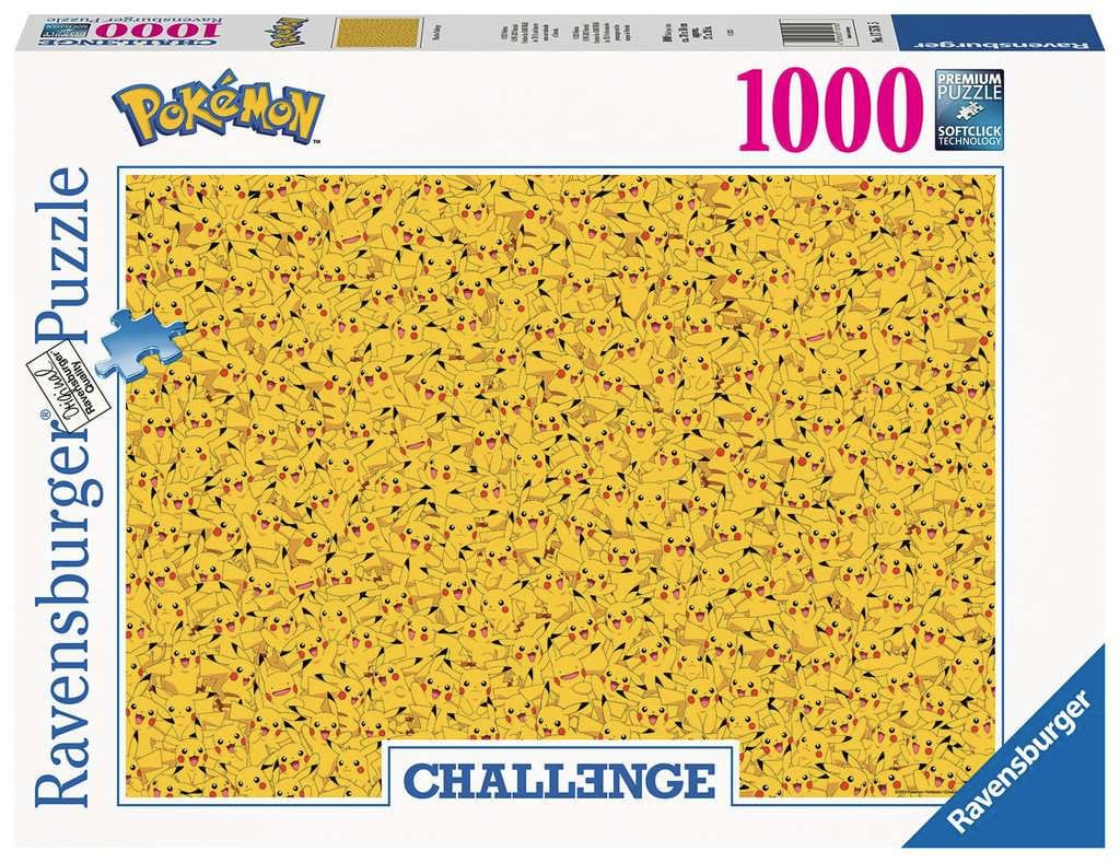 Pokémon Challenge Jigsaw Puzzle Pikachu (1000 pieces) 4005555008293