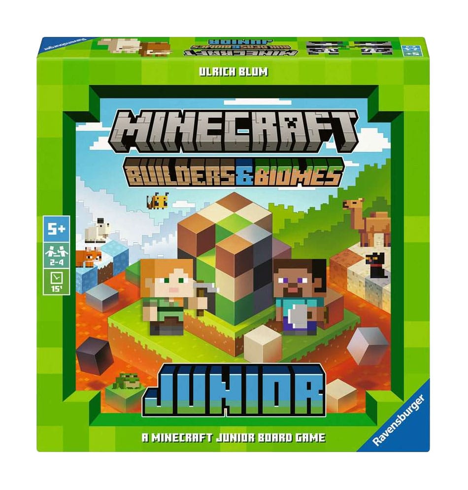 Minecraft Board Game Builders & Biomes Junior 4005556246151