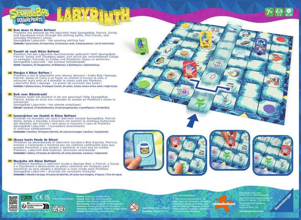 SpongeBob SquarePants Labyrinth 4005556250905