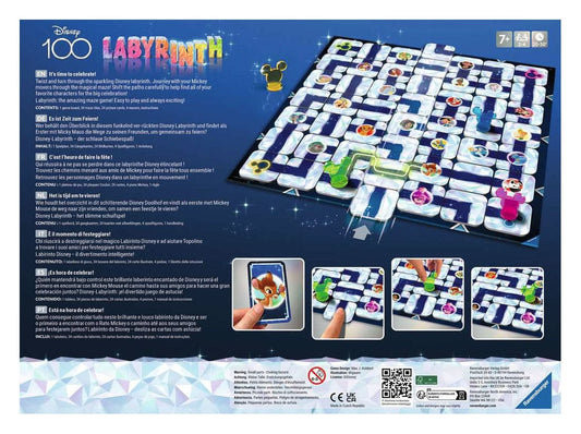 Disney Board Game Labyrinth 100th Anniversary 4005556274604