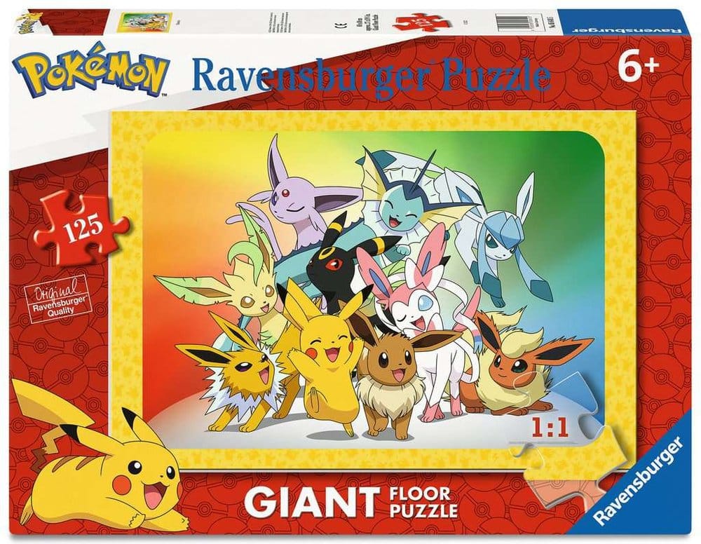 Pokémon Giant Floor Jigsaw Puzzle (125 Pieces) 4005556056415