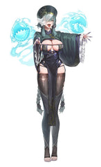 Original Character Statue 1/6 Hopping Vampire Clothed Only Ver. 34 cm 4573343560808