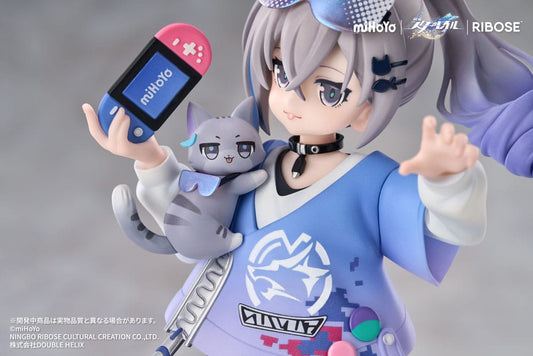 Honkai: Star Rail Rise Up Little Cat Series PVC Statue Silver Wolf Ver. 19 cm 6942421153535
