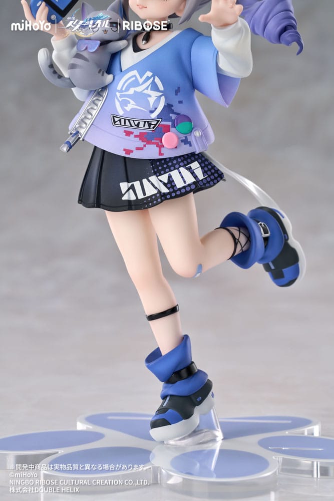 Honkai: Star Rail Rise Up Little Cat Series PVC Statue Silver Wolf Ver. 19 cm 6942421153535
