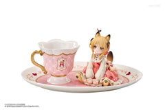 Original Character DLC Series PVC Figure Tea Time Cats Orange Cat 10 cm 6972228191348