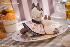 Decorated Life Collection PVC Statue Tea Time Cats x Siamese Cat Azuki-san Friendship Collaboration Exclusive Set 18 cm 6972228191355