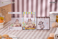 Decorated Life Collection PVC Statue Tea Time Cats x Siamese Cat Azuki-san Friendship Collaboration Exclusive Set 18 cm 6972228191355