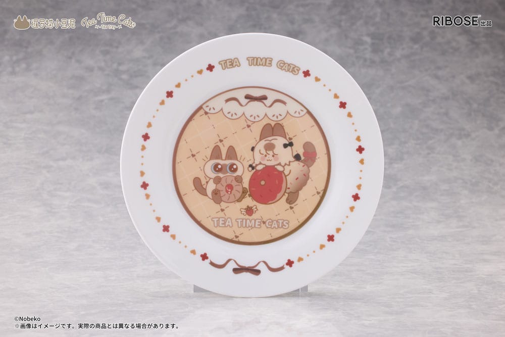 Decorated Life Collection PVC Statue Tea Time Cats x Siamese Cat Azuki-san Friendship Collaboration Exclusive Set 18 cm 6972228191355