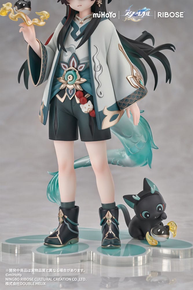 Honkai: Star Rail Rise Up Chibineko Series PVC Statue Dan Heng / Imbibitor Lunae Ver. 19 cm   6942421194279