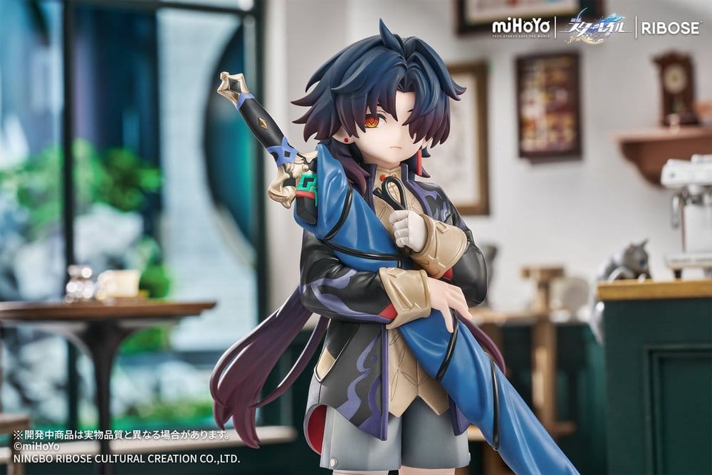Honkai: Star Rail Rise Up+ Chibi Cat Series Chibi Figure Blade Ver. 19 cm 6942630834553