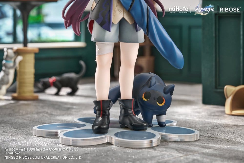 Honkai: Star Rail Rise Up+ Chibi Cat Series Chibi Figure Blade Ver. 19 cm 6942630834553
