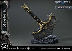 God of War: Ragnarök Real Elite Masterline Series Statue 1/3 Thor Deluxe Bonus Version 105 cm 4582647122018