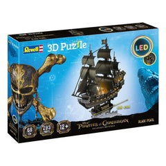 Pirates of the Caribbean: Dead Men Tell No Tales 3D Puzzle Black Pearl LED Edition 4009803001555