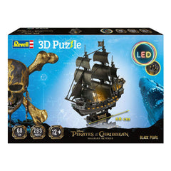 Pirates of the Caribbean: Dead Men Tell No Tales 3D Puzzle Black Pearl LED Edition 4009803001555