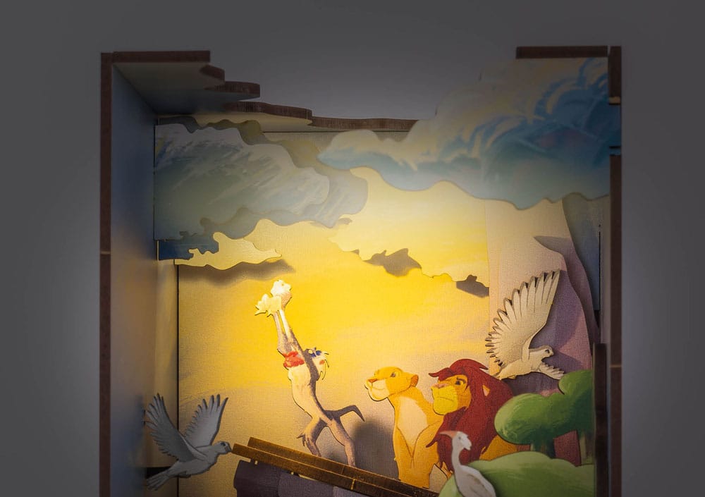 Disney Tiny Adventures Book Nook Mini Diorama The Lion King 23 cm 4043529005343