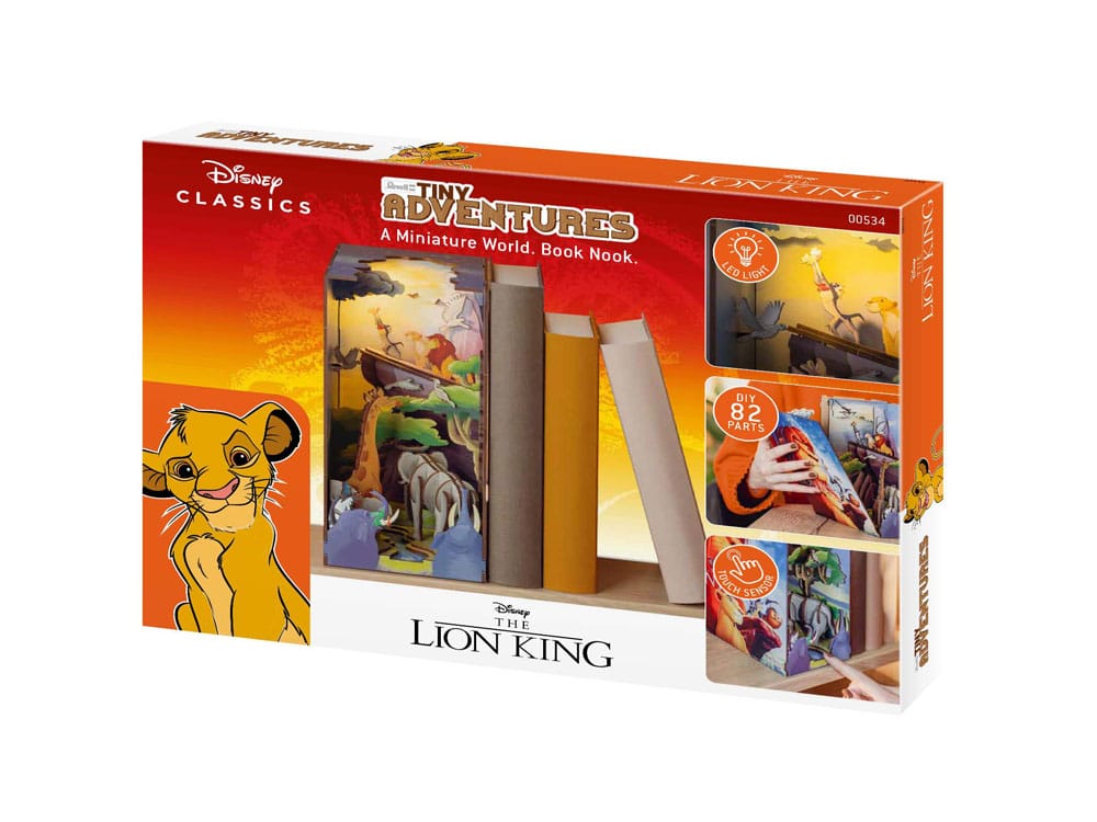 Disney Tiny Adventures Book Nook Mini Diorama The Lion King 23 cm 4043529005343
