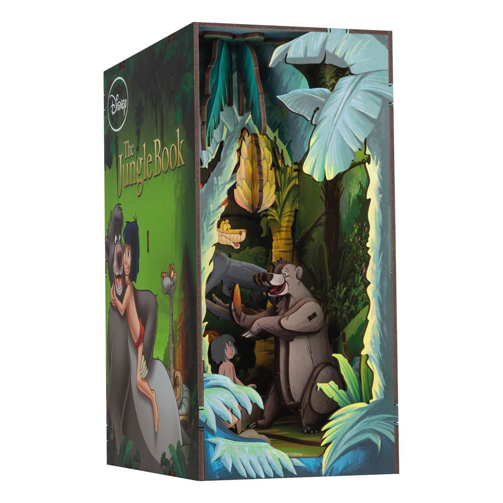 Disney Tiny Adventures Book Nook Mini Diorama The Jungle Book 23 cm 4043529005350