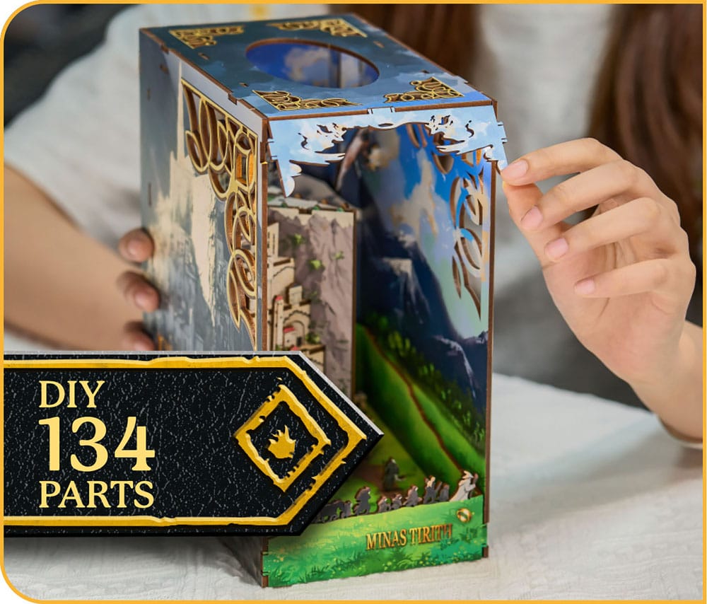The Lord of the Rings Tiny Adventures Book Nook Mini Diorama Minas Tirith 23 cm 4043529005367