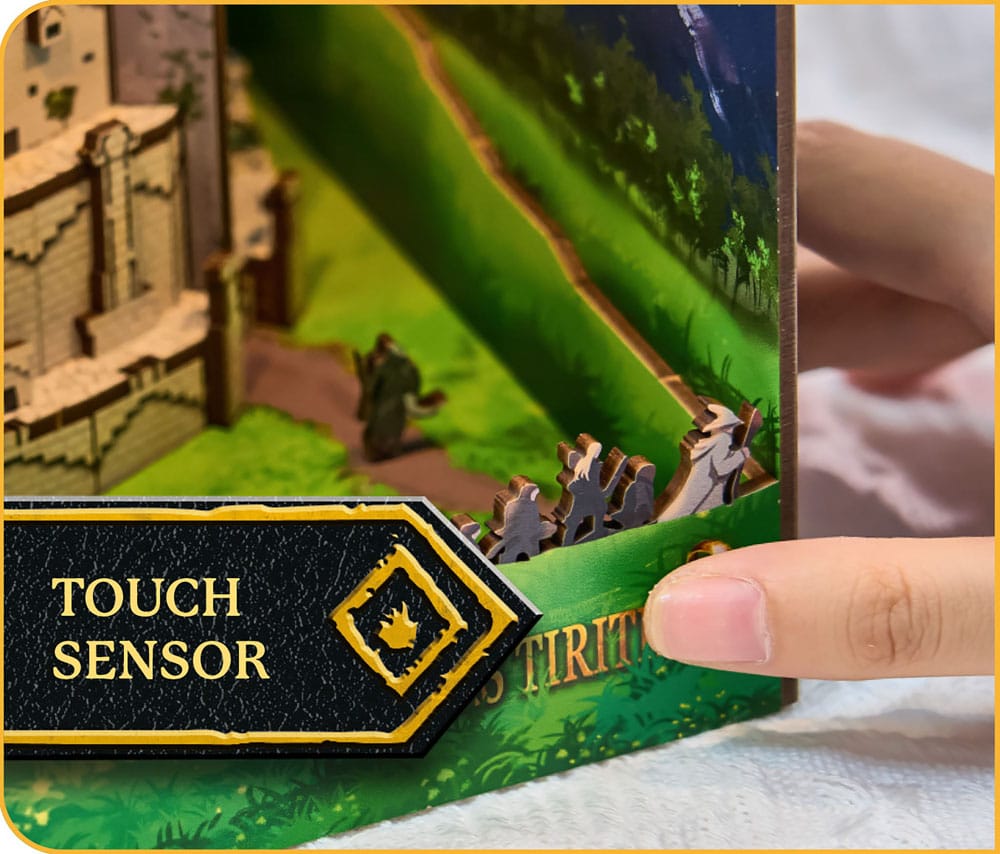 The Lord of the Rings Tiny Adventures Book Nook Mini Diorama Minas Tirith 23 cm 4043529005367