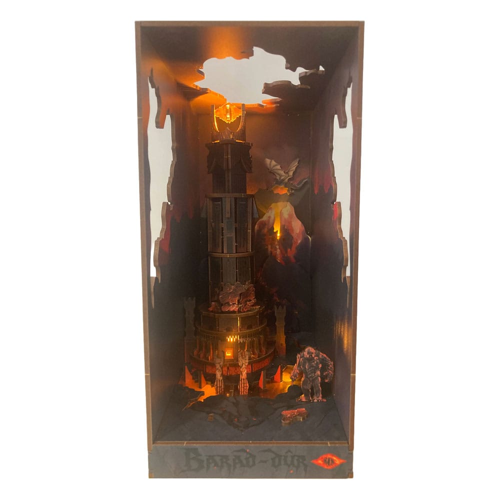 The Lord of the Rings Tiny Adventures Book Nook Mini Diorama Barad-Dûr 23 cm 4043529005374