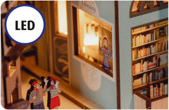 Paris Tiny Adventures Book Nook Mini Diorama 23 cm 4043529005398