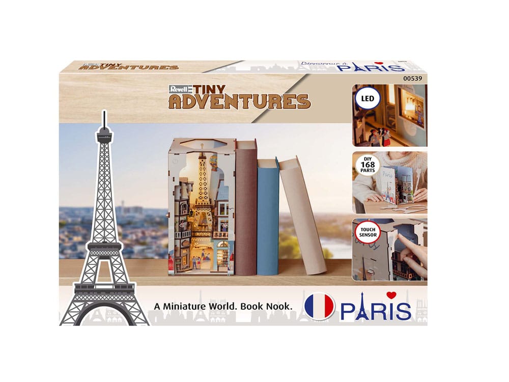 Paris Tiny Adventures Book Nook Mini Diorama 23 cm 4043529005398