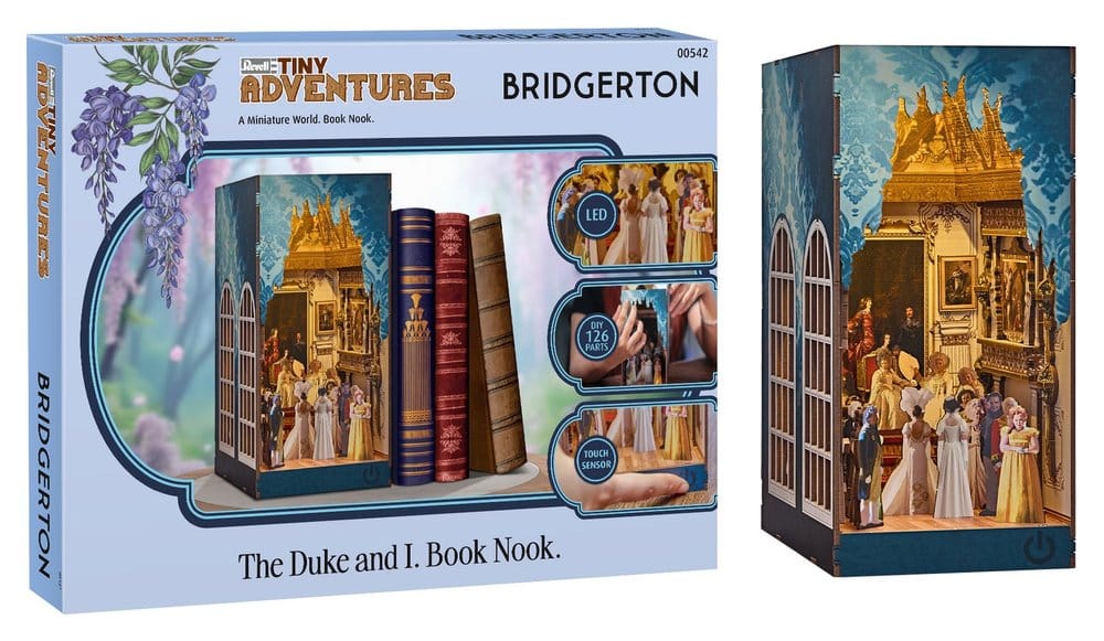 Bridgerton Tiny Adventures Book Nook Mini Diorama The Duke and I 18 cm 4009803005423