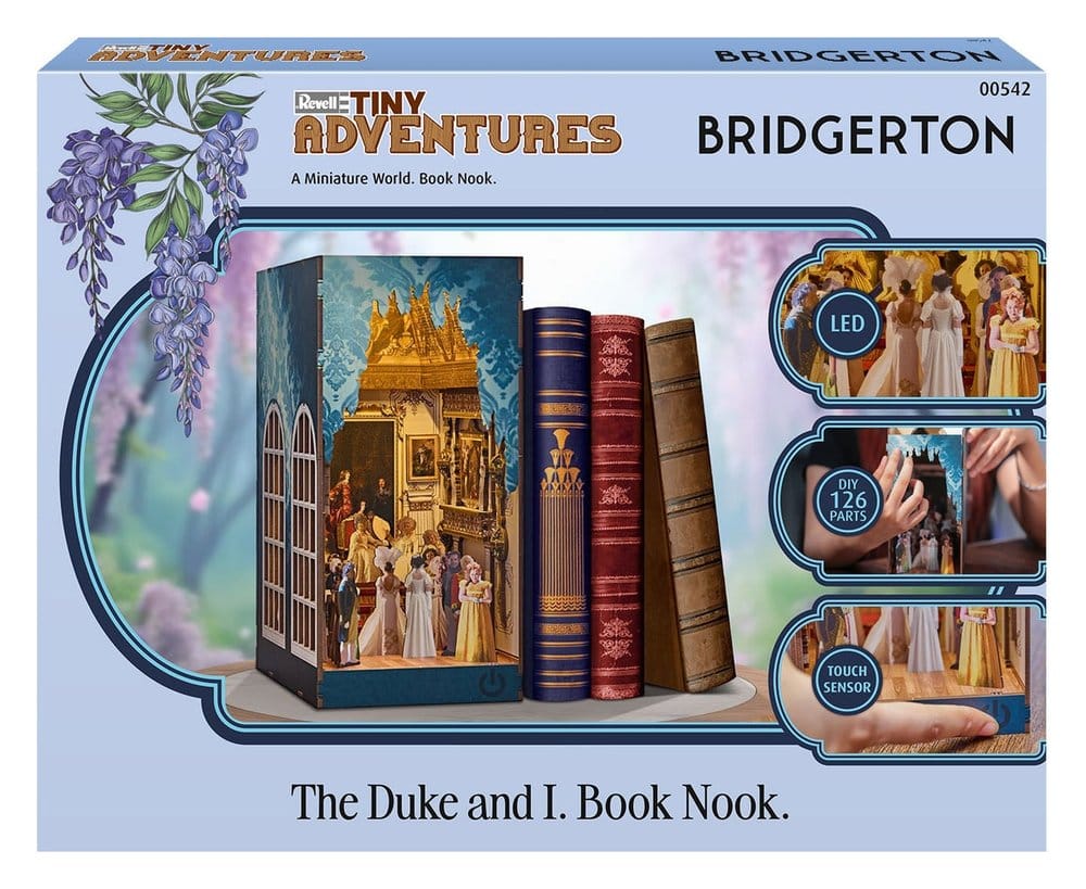 Bridgerton Tiny Adventures Book Nook Mini Diorama The Duke and I 18 cm 4009803005423