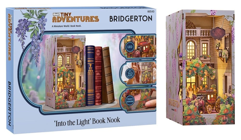 Bridgerton Tiny Adventures Book Nook Mini Diorama Into the Light 18 cm 4009803005430