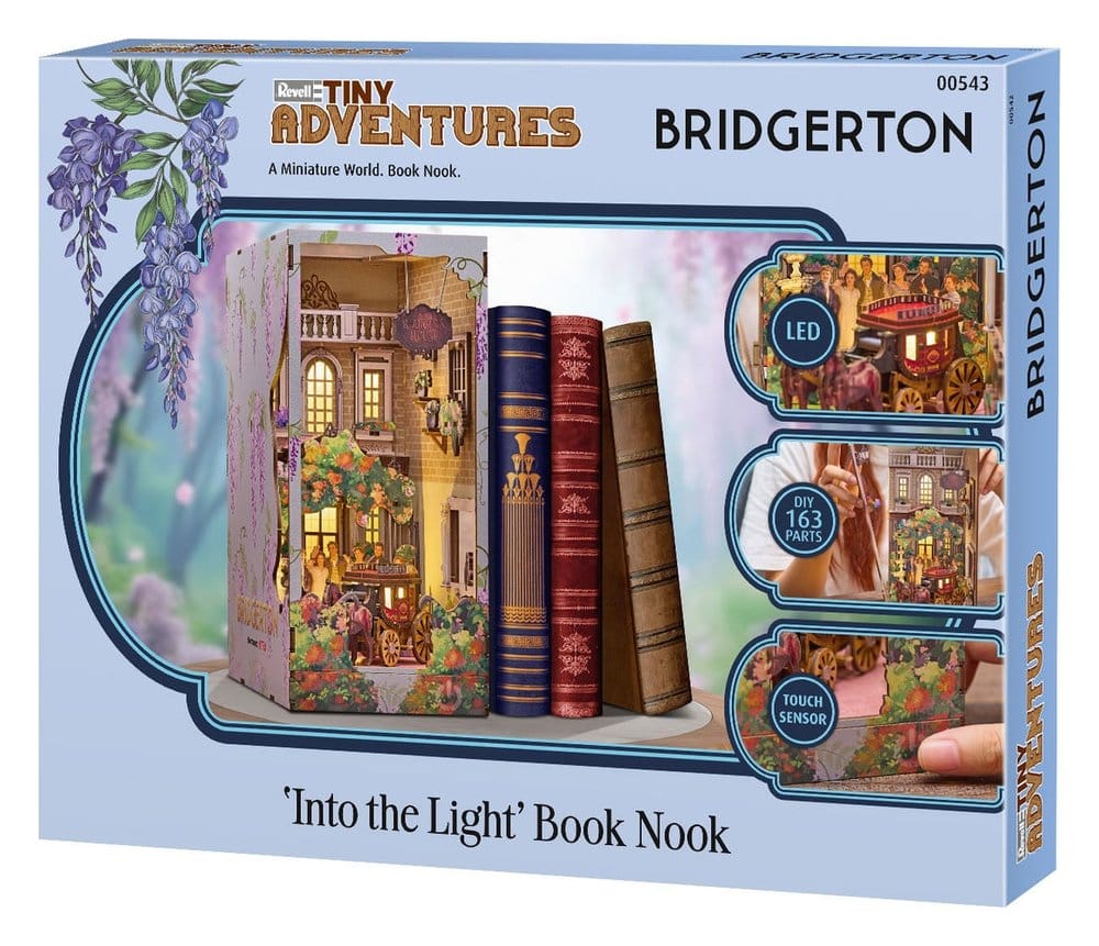 Bridgerton Tiny Adventures Book Nook Mini Diorama Into the Light 18 cm 4009803005430