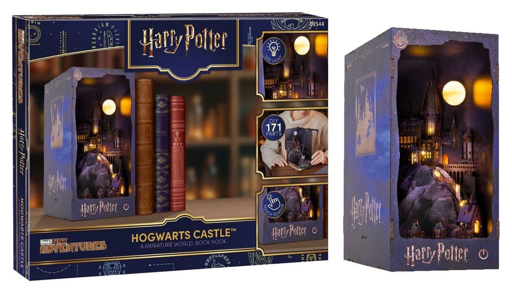Harry Potter Tiny Adventures Book Nook Mini Diorama Hogwarts Castle 18 cm 4009803005447
