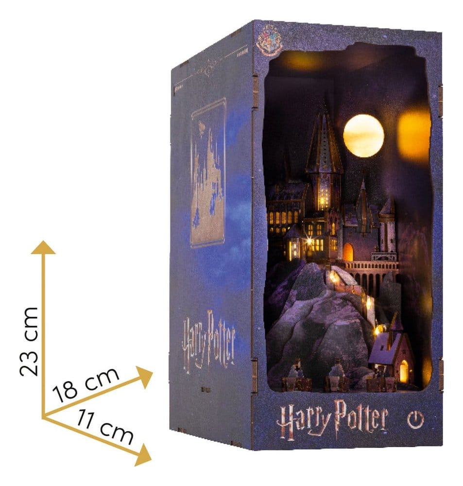 Harry Potter Tiny Adventures Book Nook Mini Diorama Hogwarts Castle 18 cm 4009803005447