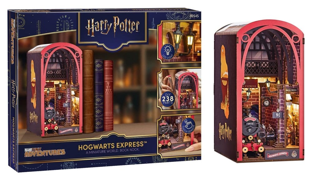 Harry Potter Tiny Adventures Book Nook Mini Diorama Hogwarts Express 18 cm 4009803005454