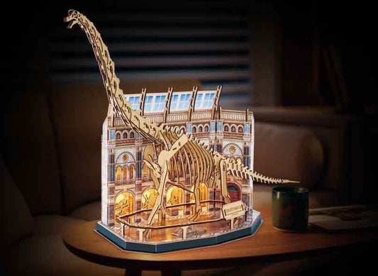 Revell Tiny Adventures Natural Museum 3D Wooden Puzzle Brachiosaurus Skeleton 58 cm 4009803006192