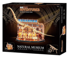 Revell Tiny Adventures Natural Museum 3D Wooden Puzzle Brachiosaurus Skeleton 58 cm 4009803006192