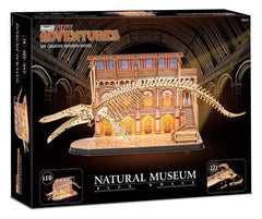 Revell Tiny Adventures Natural Museum 3D Wooden Puzzle Blue Whale 61 cm 4009803006208