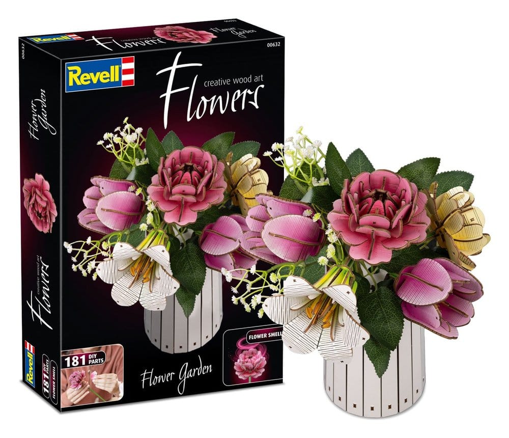Revell Flowers Wooden Flowers Flower Garden 22 cm 4009803006321