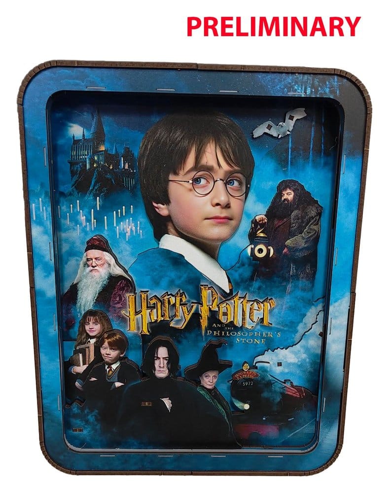 Harry Potter Tiny Adventures Wall Frame Harry Potter and the Philosopher's Stone 4009803006406