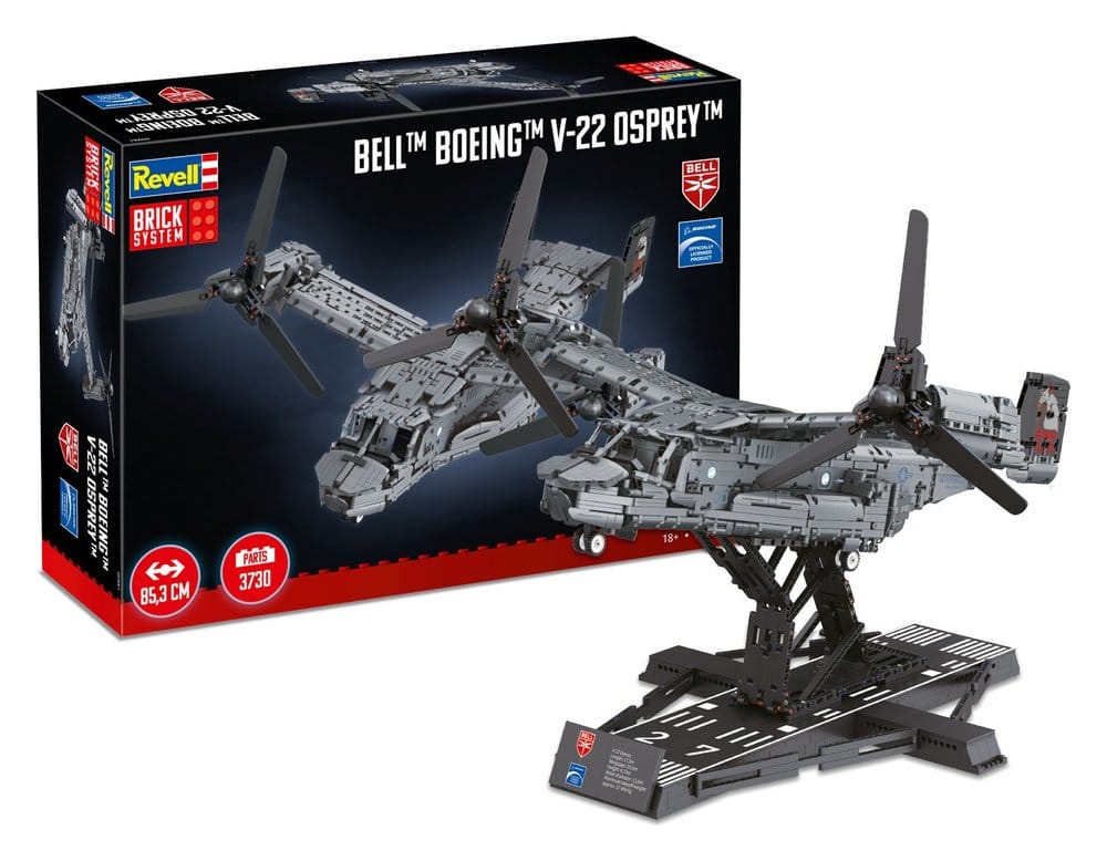 Bell Boeing Brick System Construction Kit Set V-22 Osprey 68 cm 4009803009612