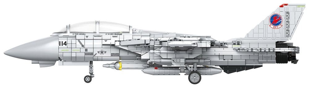 Top Gun Brick System Set Maverick's F-14A Tomcat 4009803009636