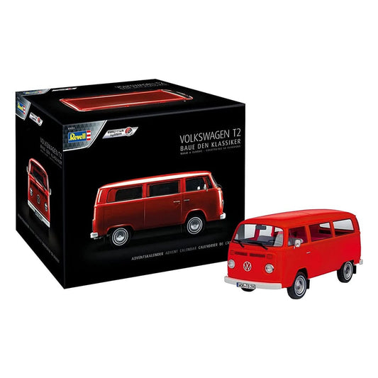 Iconic vehicle Advent Calendar VW T2 Bus 1/24 Model Kit 4009803010342