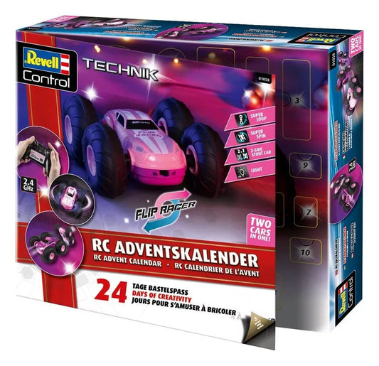 Revell Control Advent Calendar RC Stunt Car Flip Racer 16 cm 4009803010588