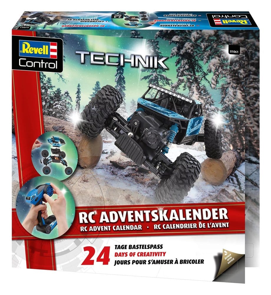Revell Control Advent Calendar RC Car Crawler 28 cm 4009803010618