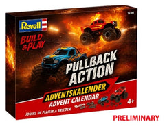 Revell Advent Calendar Pullback Action Monster Truck 4009803010632