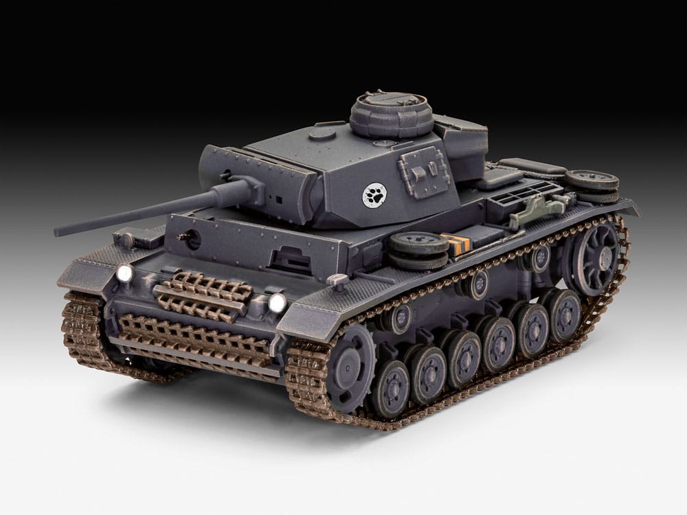 World of Tanks Model Kit 1/72 Panzer III 9 cm 4009803035017