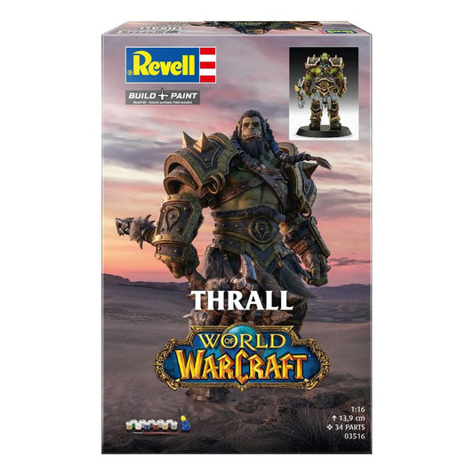 World of Warcraft Model Kit Gift Set 1/16 The Orc Thrall 13 cm 4009803035161
