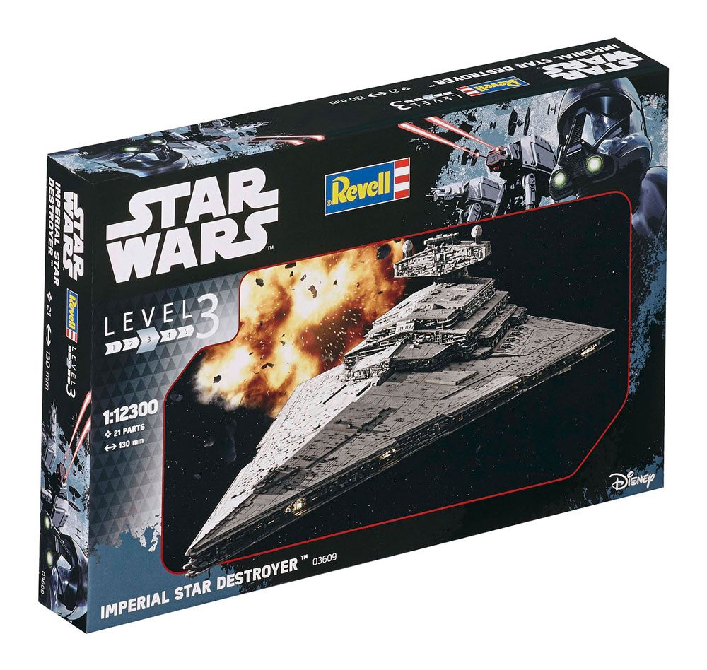 Star Wars Model Kit 1/12300 Imperial Star Destroyer 13 Cm - Amuzzi