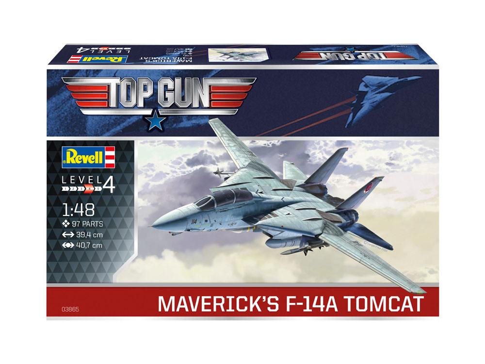 Top Gun Model Kit 1/48 Maverick´s F-14A Tomcat 40 cm 4009803038650