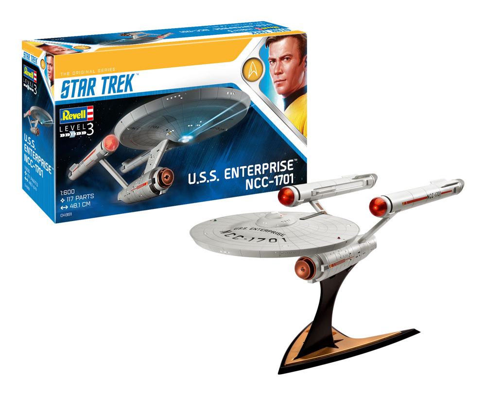 Star Trek TOS Model Kit 1/600 U.S.S. Enterprise NCC-1701 48 Cm - Amuzzi